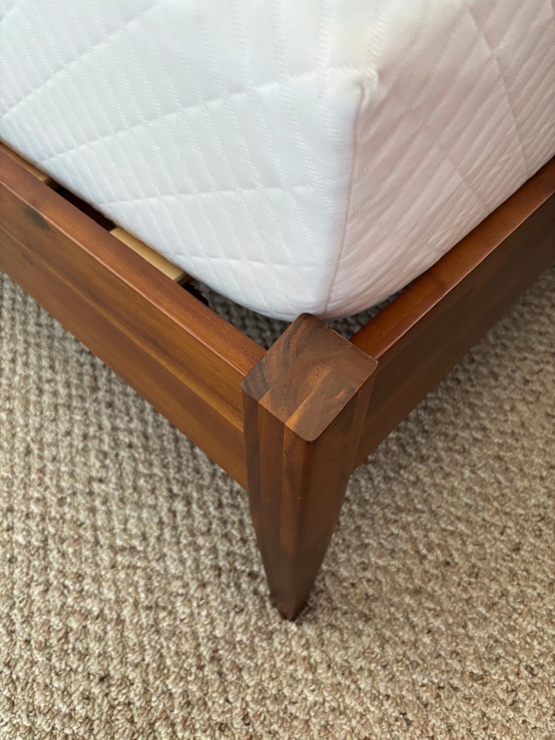 Solid Wood Twin Bed Frame - photo 2