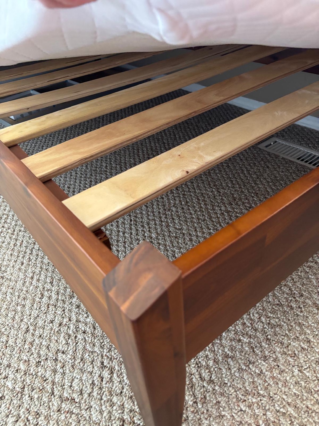 Solid Wood Twin Bed Frame - photo 3