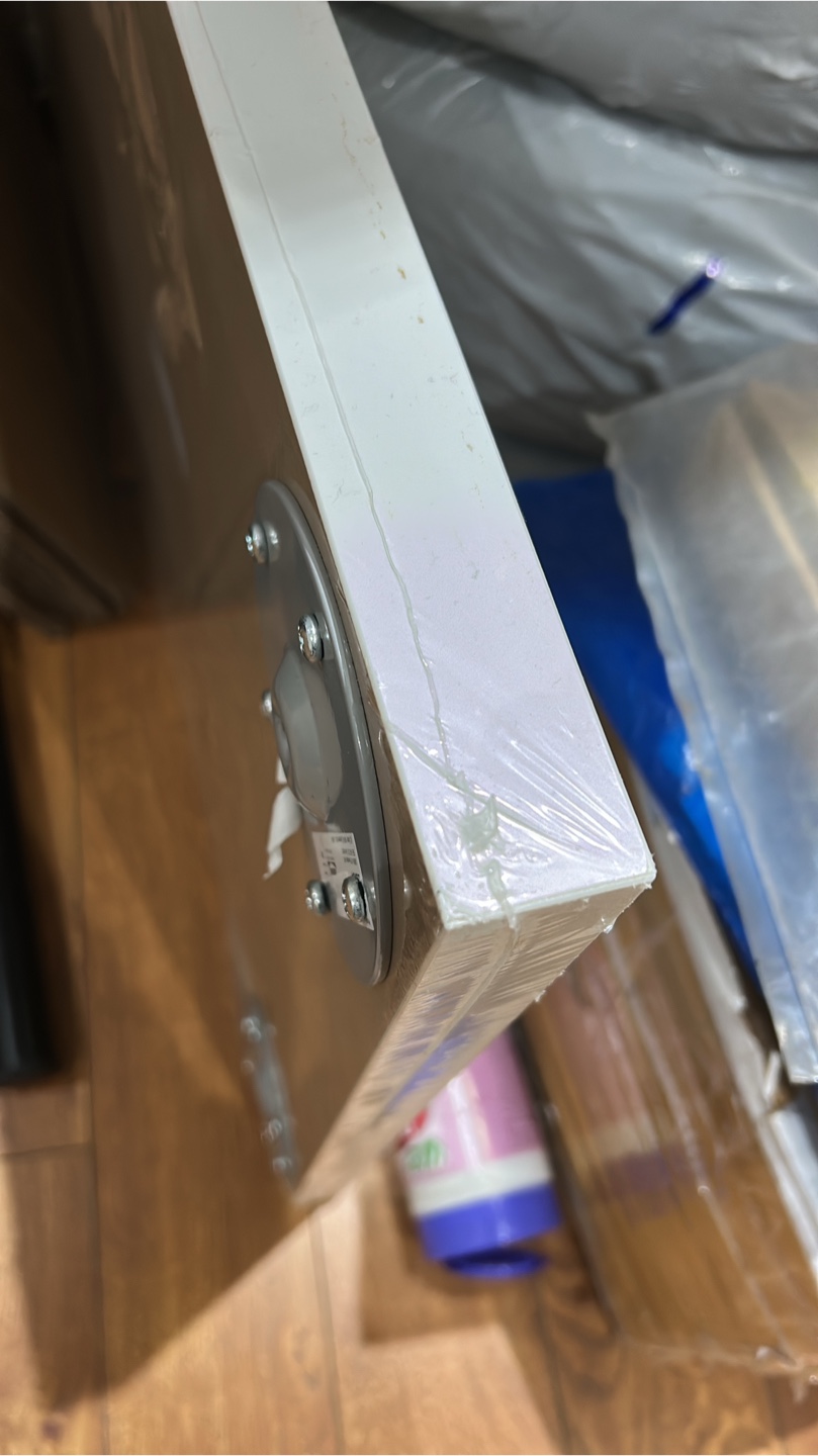 IKEA LINNMON Desk - White Tabletop, Black-Brown Legs