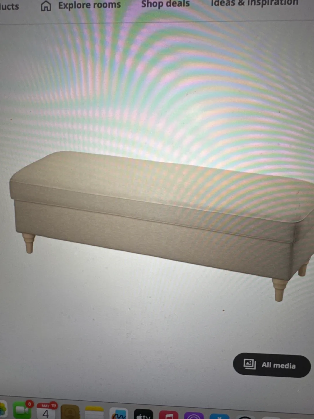 IKEA Esseboda bench with storage thumbnail