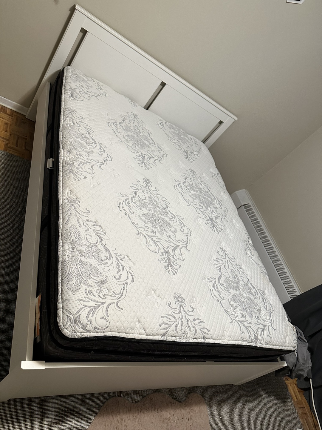 Queen White Bed Frame ONLY