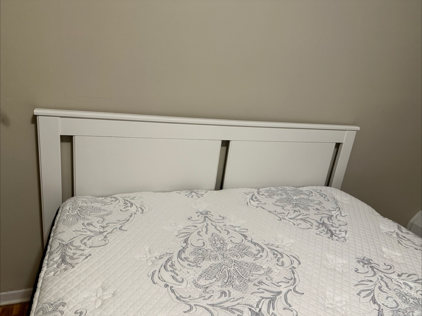 Queen White Bed Frame ONLY - photo 4