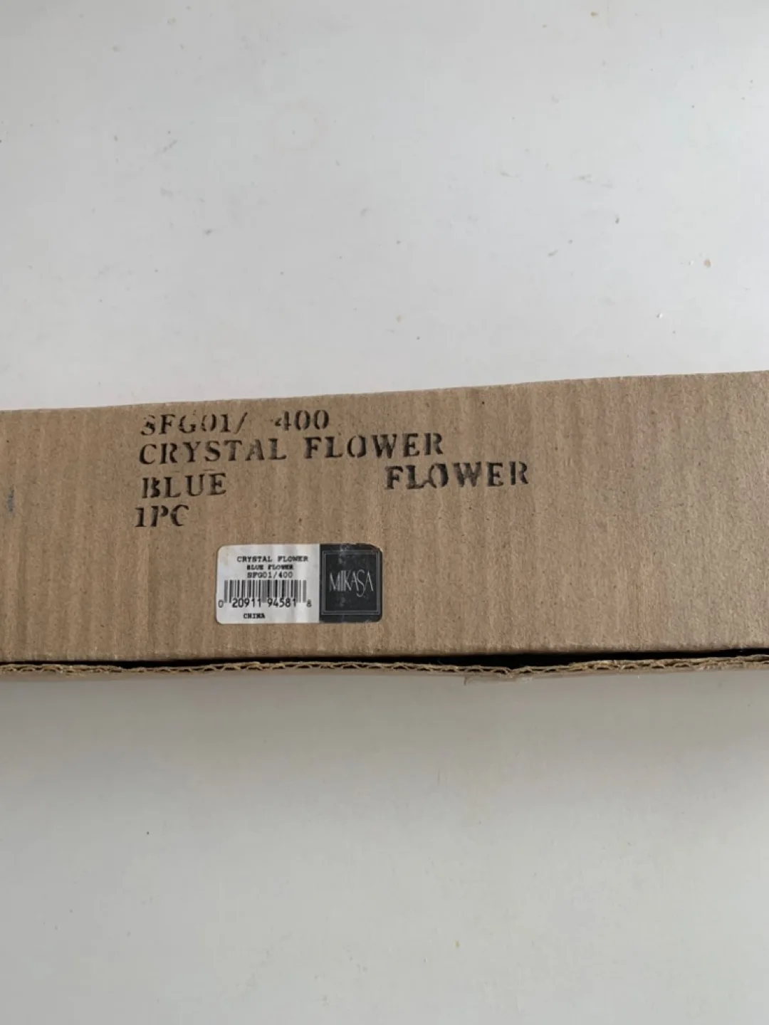 Mikasa Crystal Flower Stem - Blue image indicator(2)