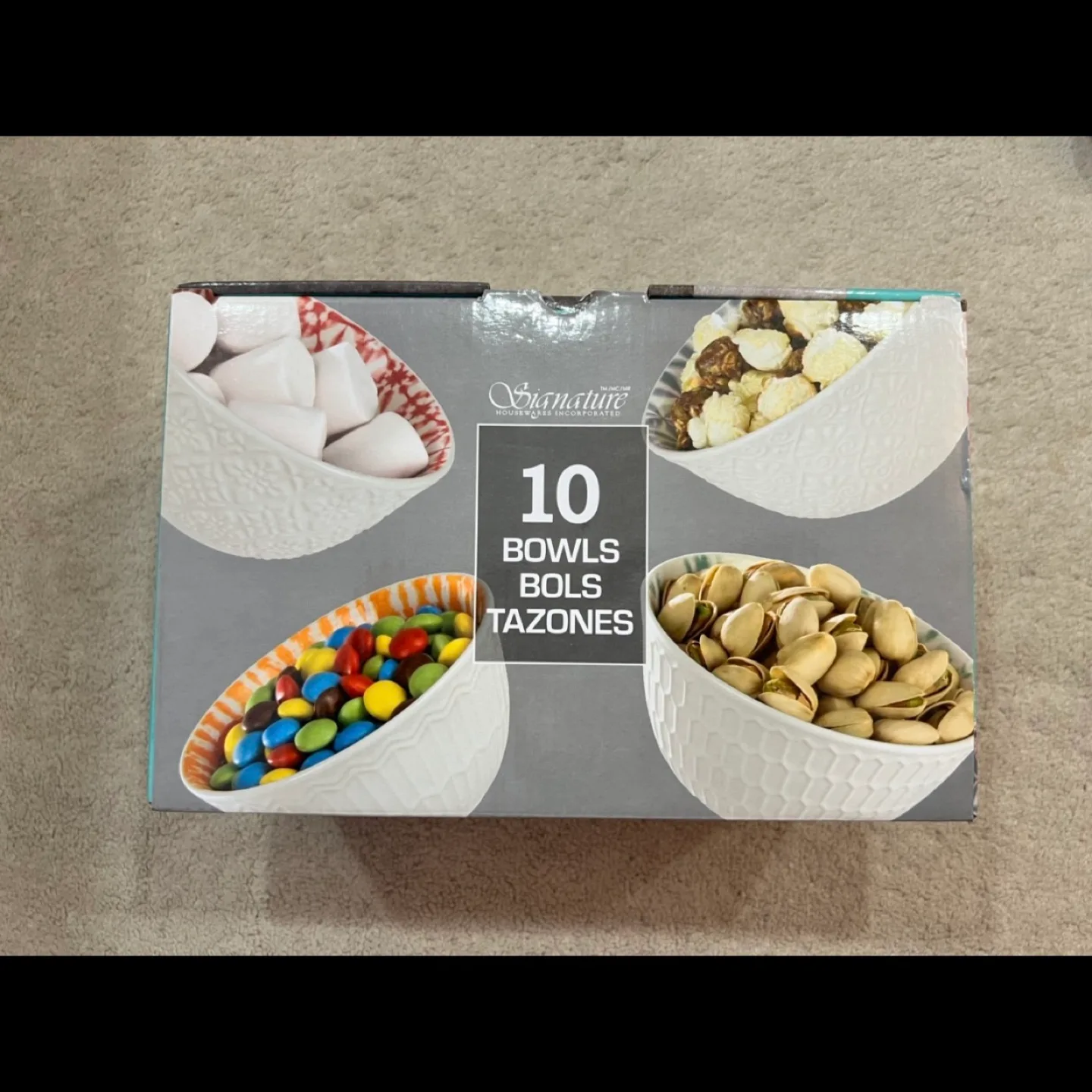 《Brand New》10-Piece Signature Housewares Bowls Set image indicator(3)
