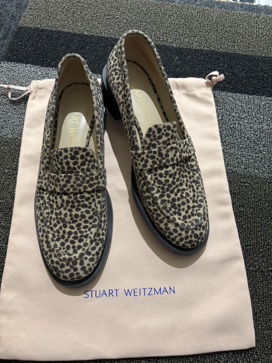 Stuart Weitzman Leopard Print Loafers - photo 2