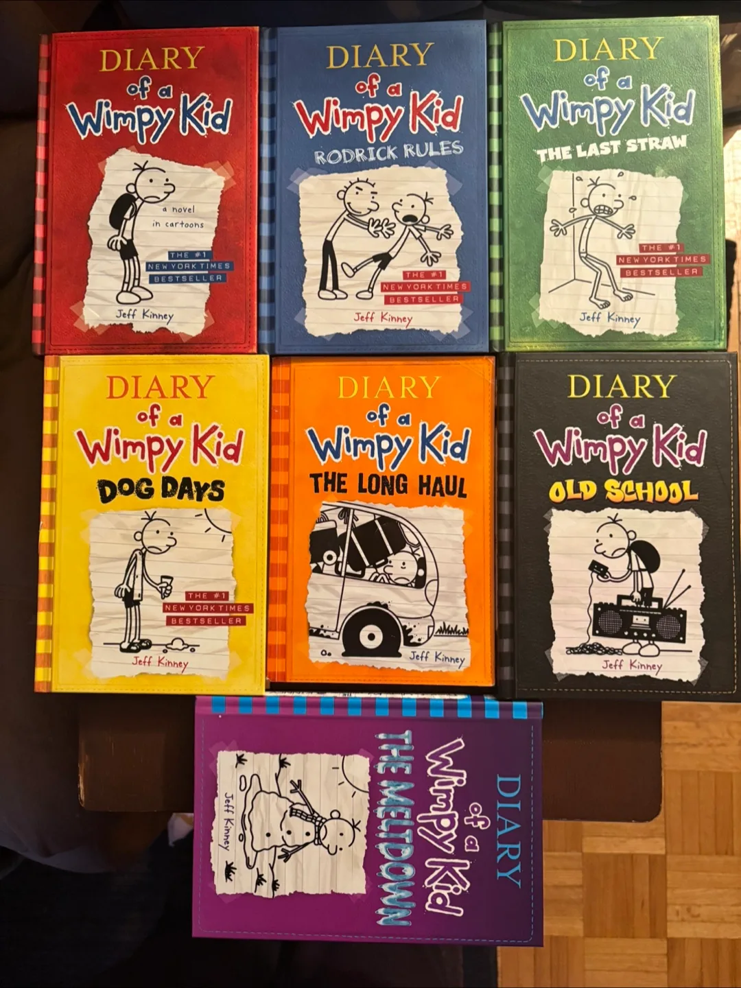 Diary of a Wimpy Kid Books 1-7 + The Meltdown image indicator(2)