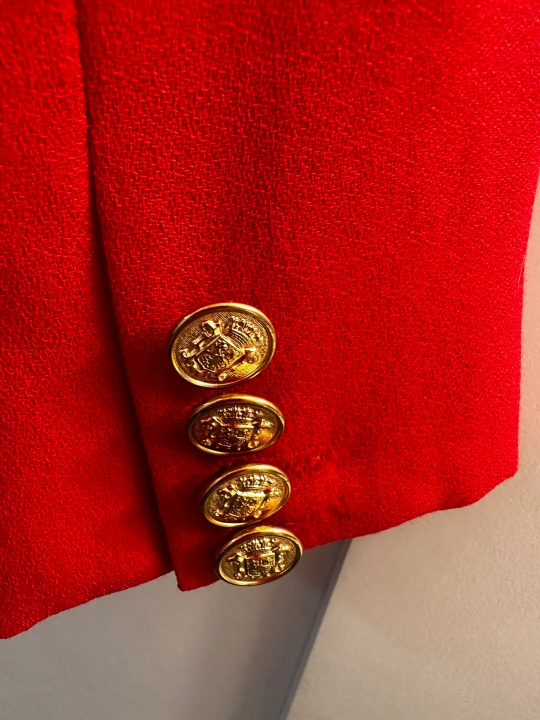 Smythe Duchess Red Blazer, size 8. In great shape! $225 image indicator(6)