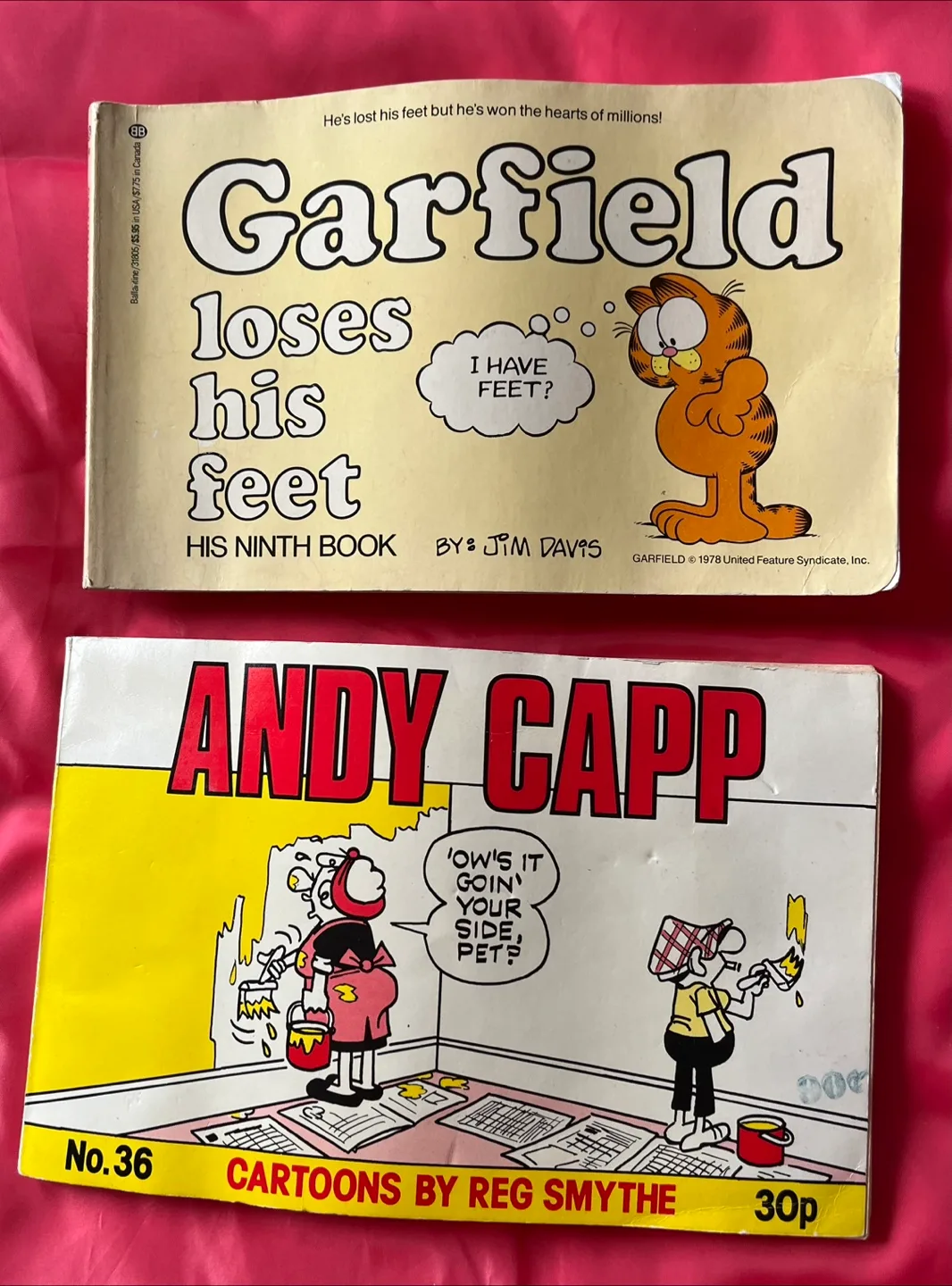 Vintage Garfield and Andy Capp Comic Books image indicator(2)
