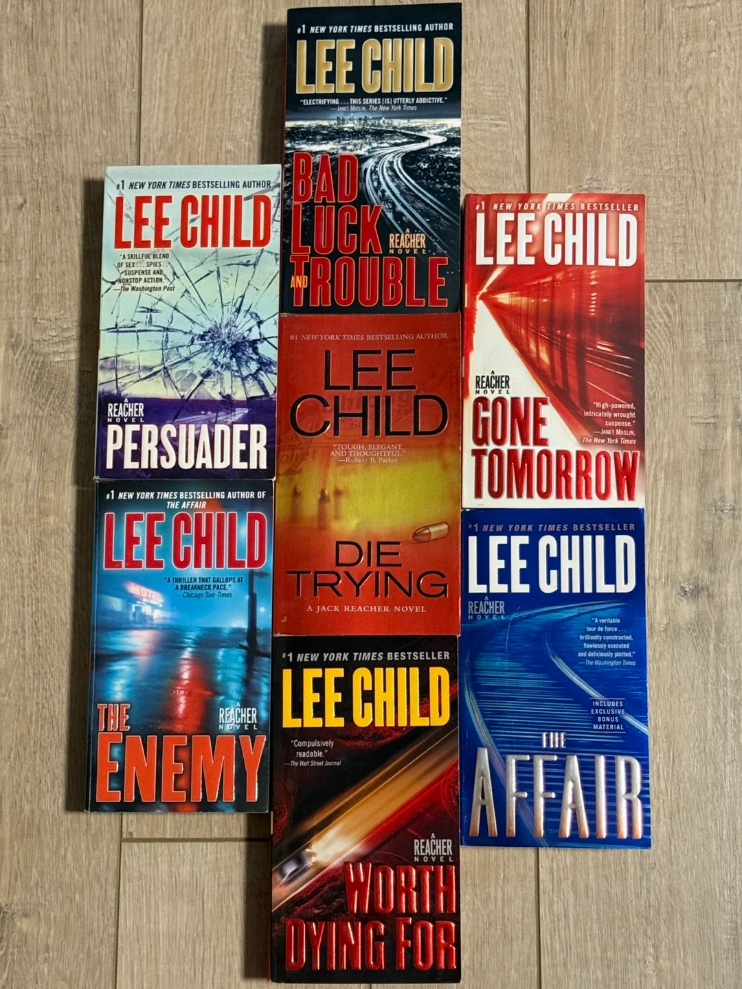 Lee Child Jack Reacher Novels Collection (7) Books) thumbnail