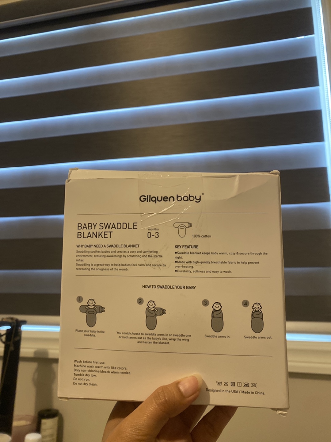 New Gilquen Baby Swaddle Blankets (3-pack) - photo 2