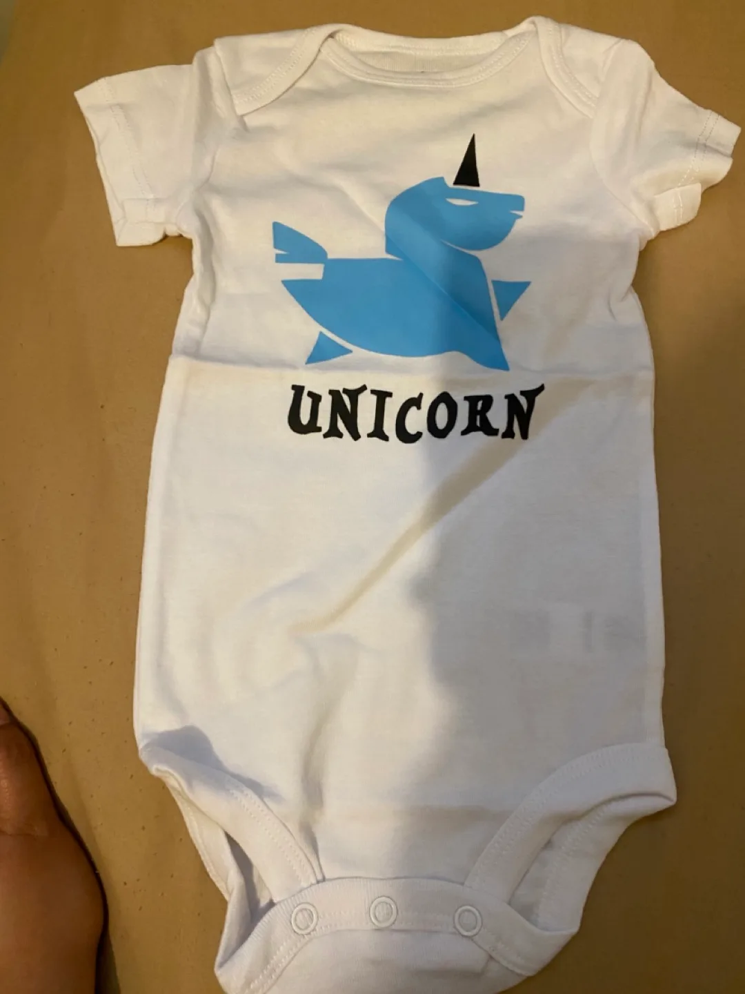 Baby Bodysuit - Size 9 Months - Unicorn Design image indicator(3)