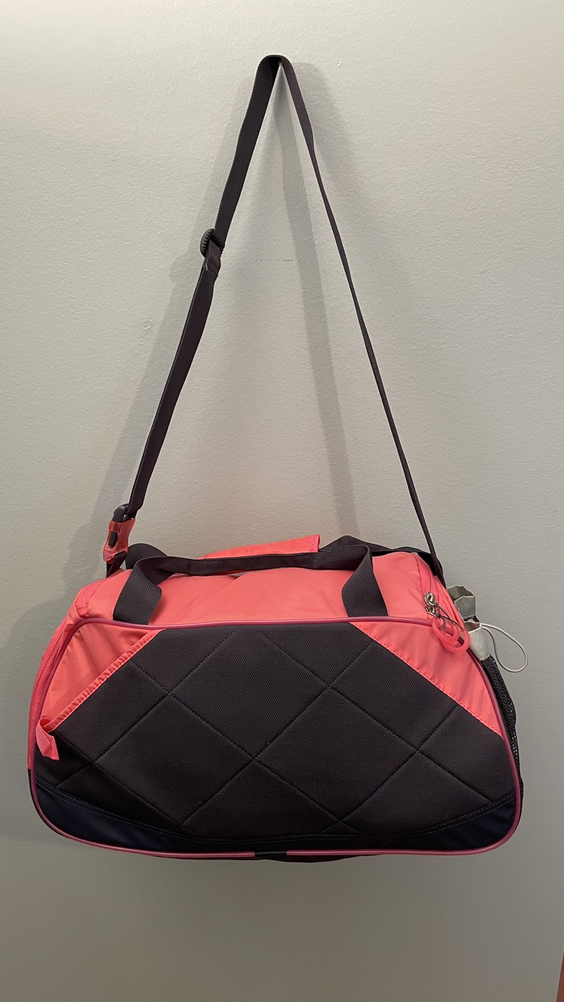 Nike Pink and Gray Gym Bag - photo 3