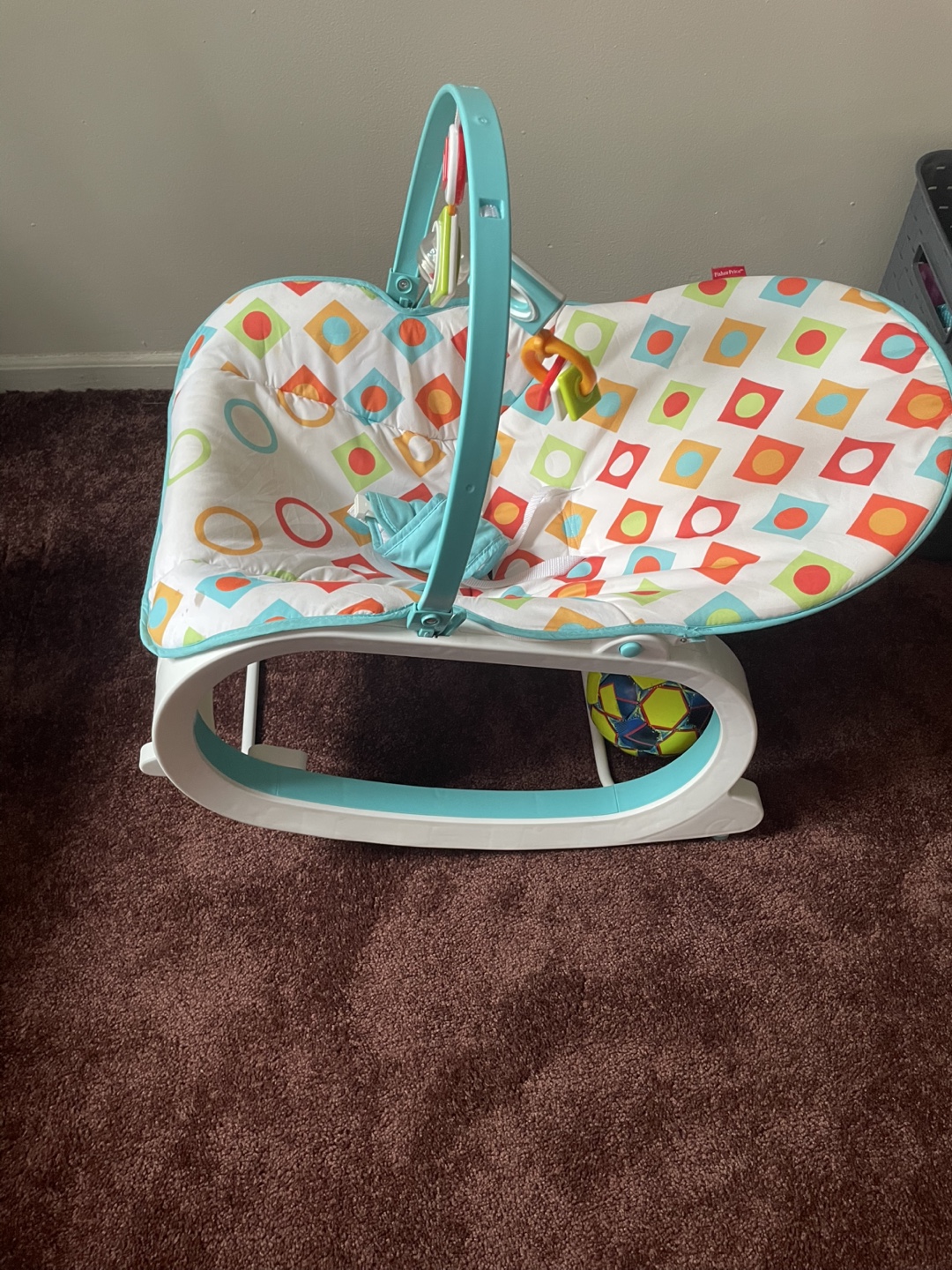 Baby Rocker Chair with Toy Bar - photo 2