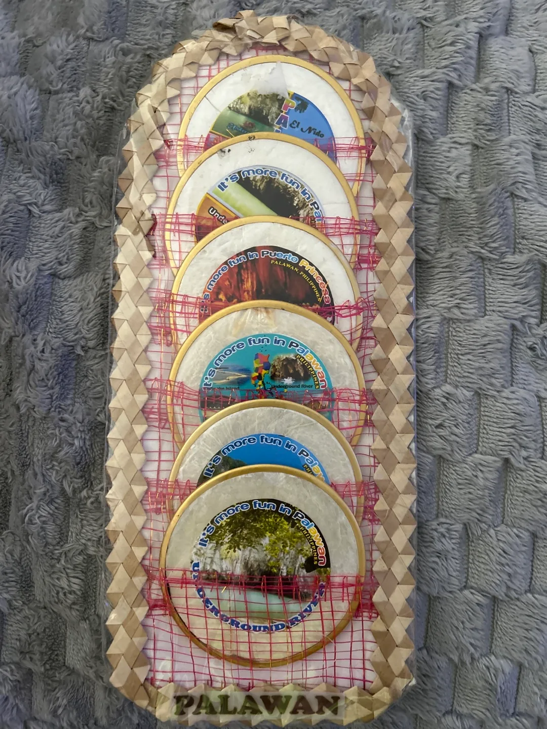 🧡  Palawan Souvenir Coasters Set thumbnail