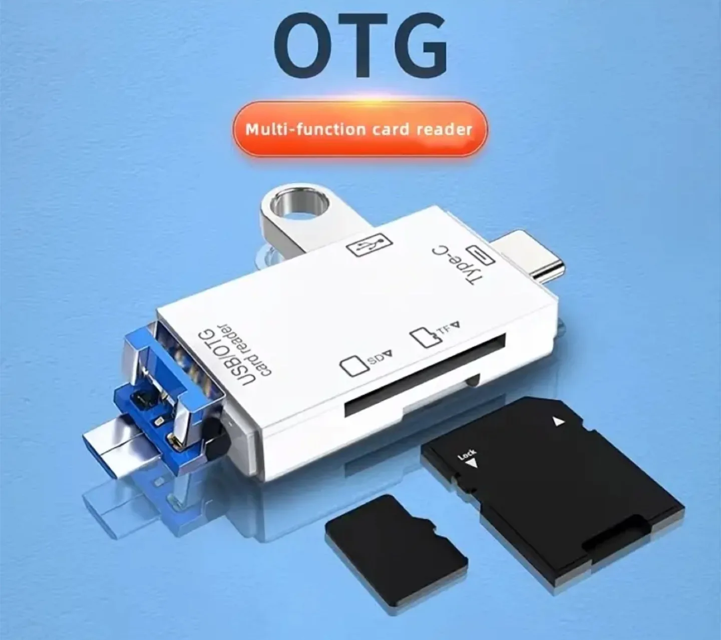 6-in-1 USB-C Multi-Functional Card Reader thumbnail