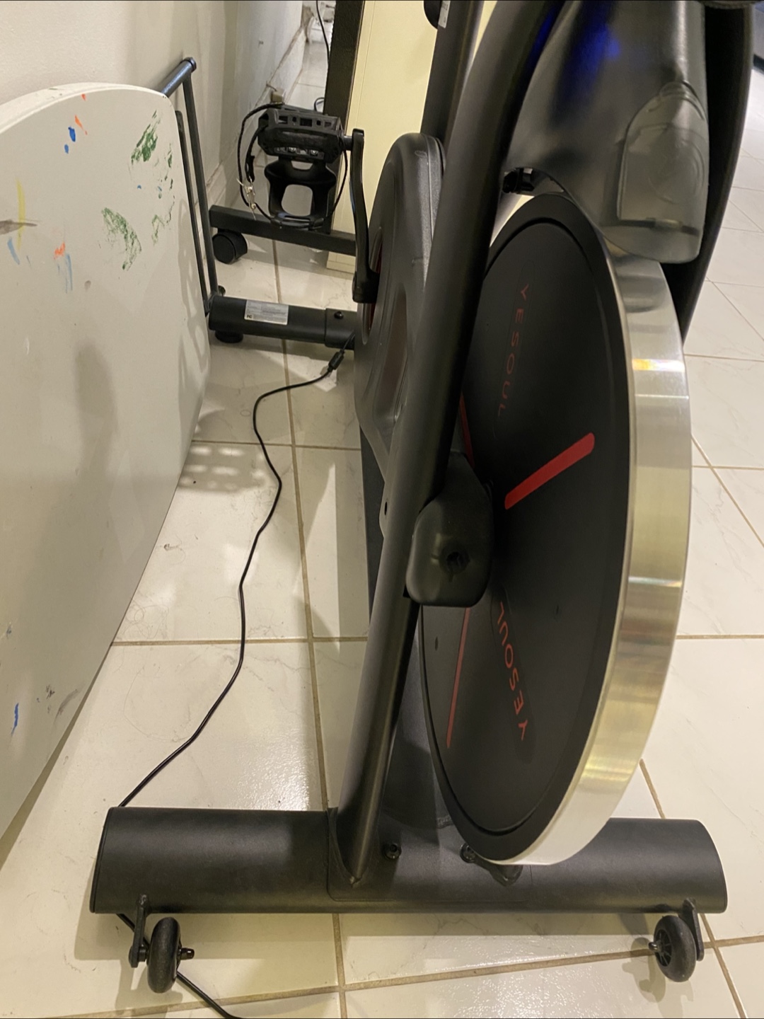 YESOUl S5 Exercise Bike with Integrated Screen