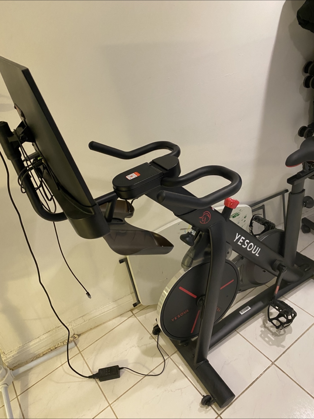 YESOUl S5 Exercise Bike with Integrated Screen - photo 2