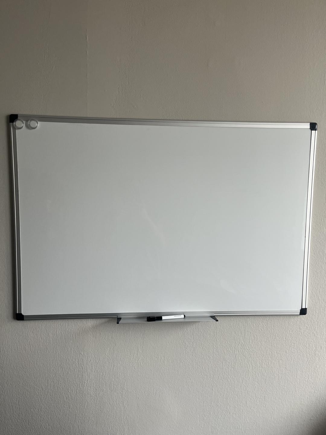 Amazon Basics Magnetic Dry Erase Whiteboard, 36"W x 24"H