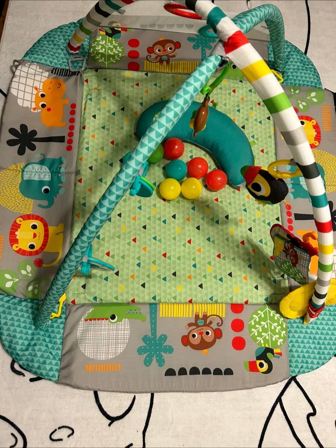 Baby ball play activity gym. image indicator(3)