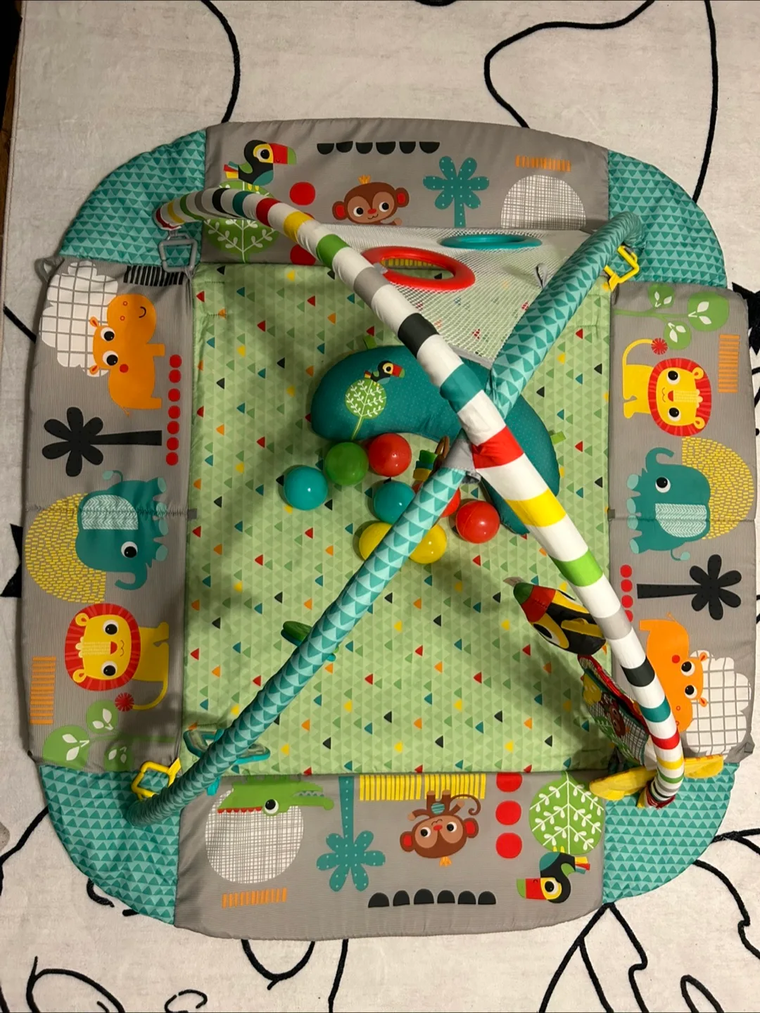 Baby ball play activity gym. image indicator(4)