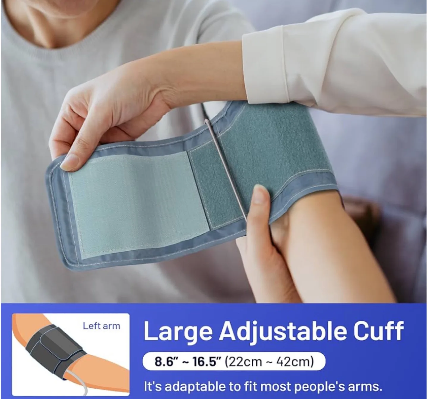 REDIVN Automatic Blood Pressure Monitor with Carrying Case image indicator(8)