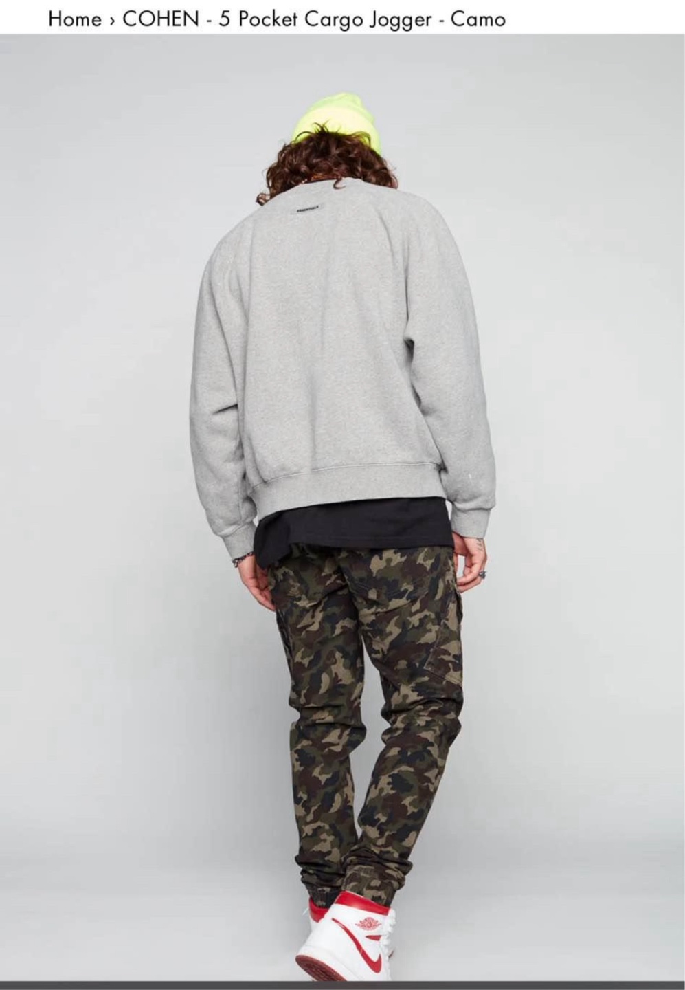 COHEN 5 Pocket Camo Cargo Joggers. 🇨🇦 - photo 3