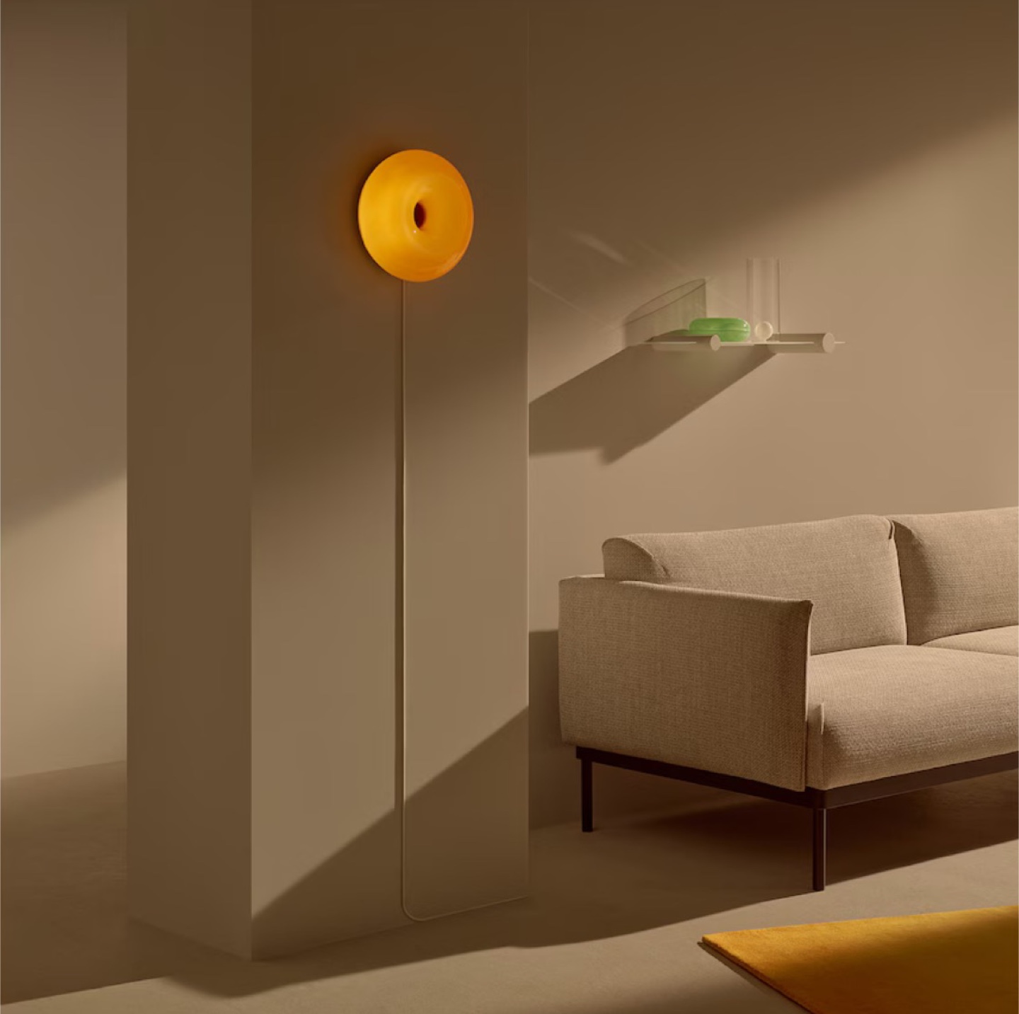 *NEW* IKEA VARMBLIXT Wall/Table Donut Lamp - photo 3