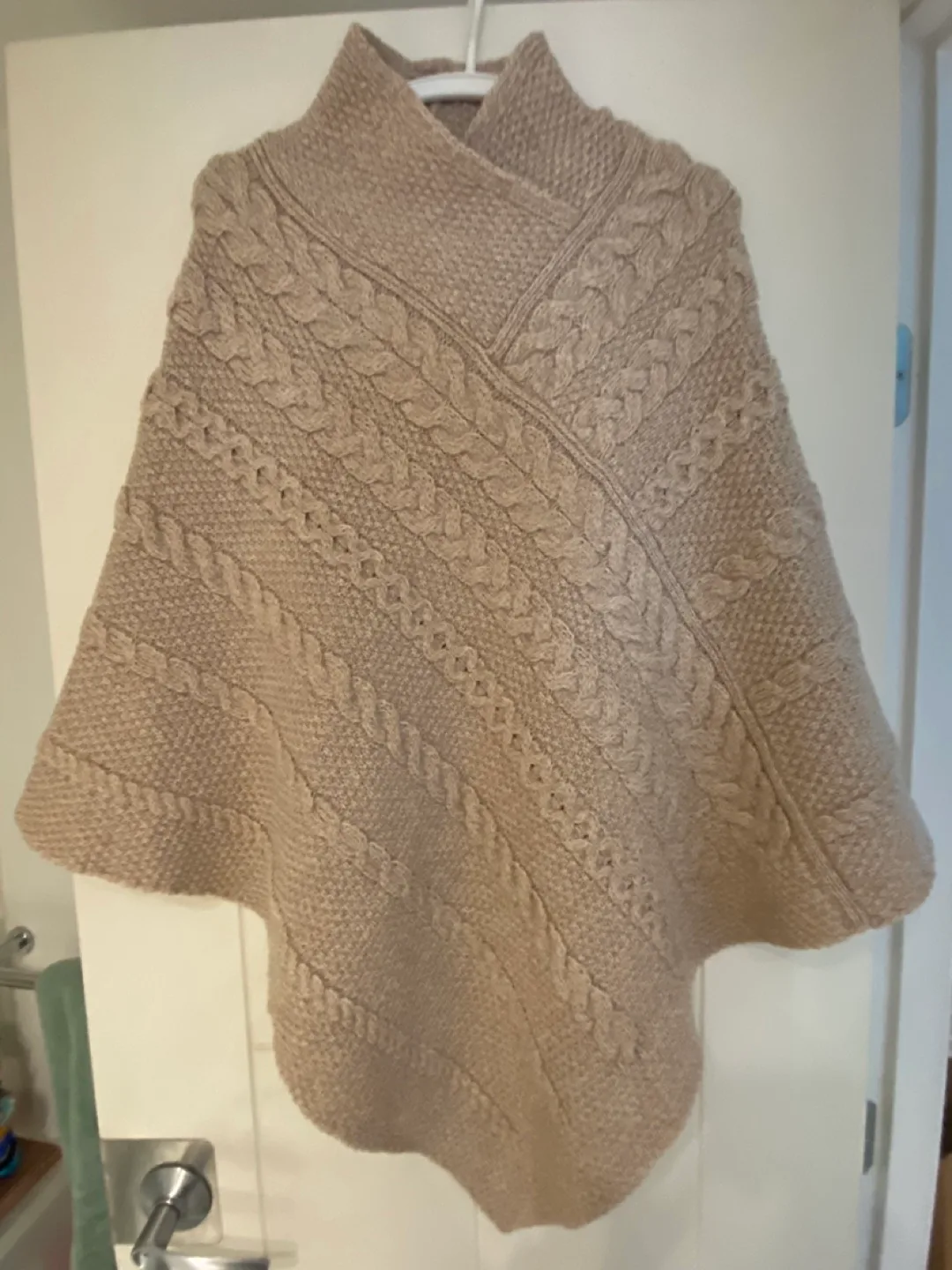 100% Merino Wool Poncho thumbnail
