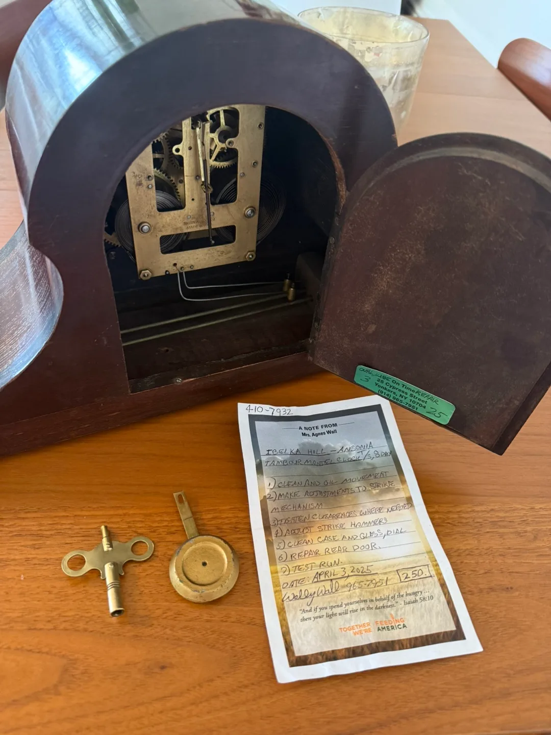 Antique Seth Thomas Mantle Clock image indicator(2)