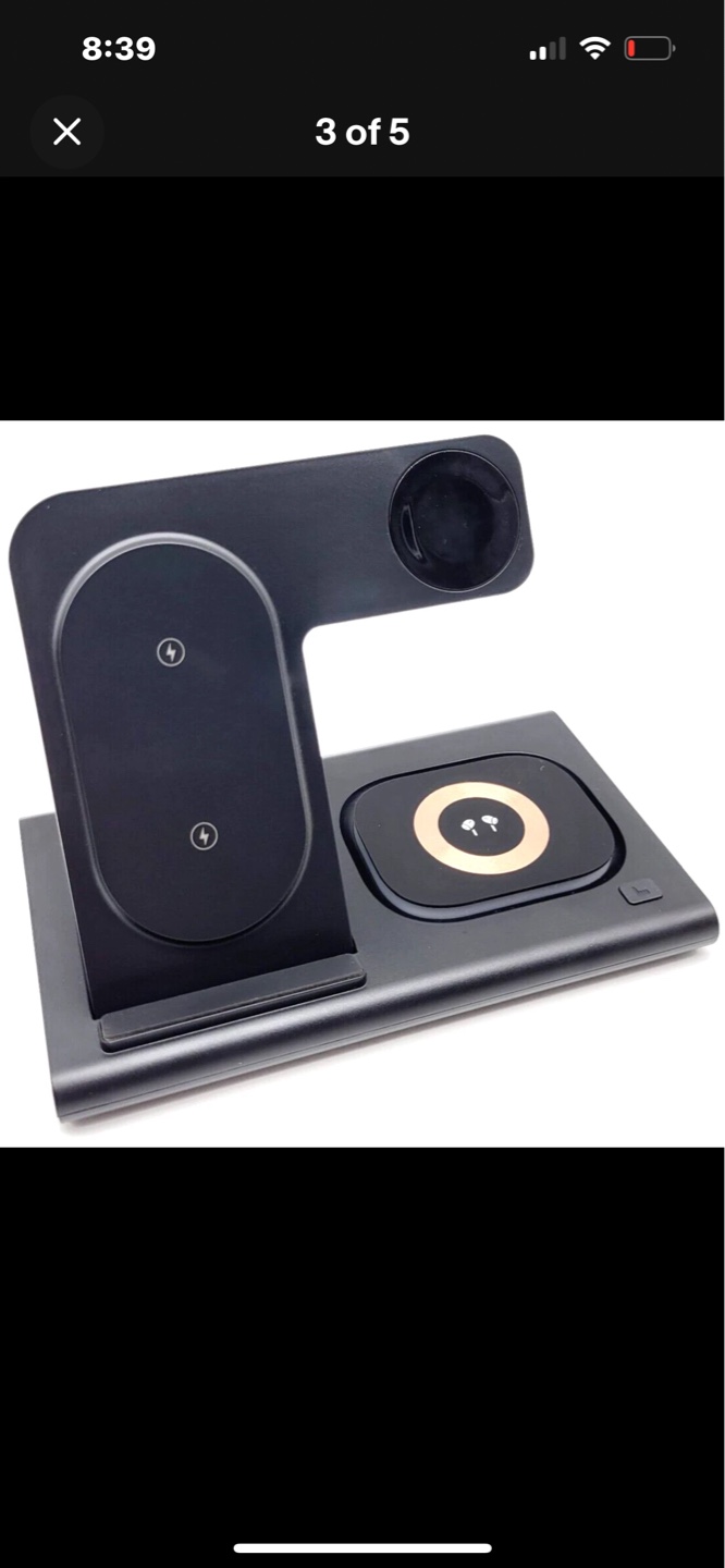 3-in-1 Wireless Charging Station with Night Light