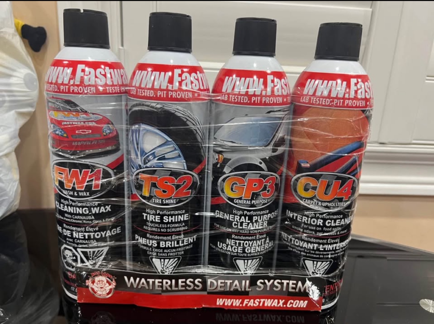 FastWax Waterless Detail System 4-Piece Kit