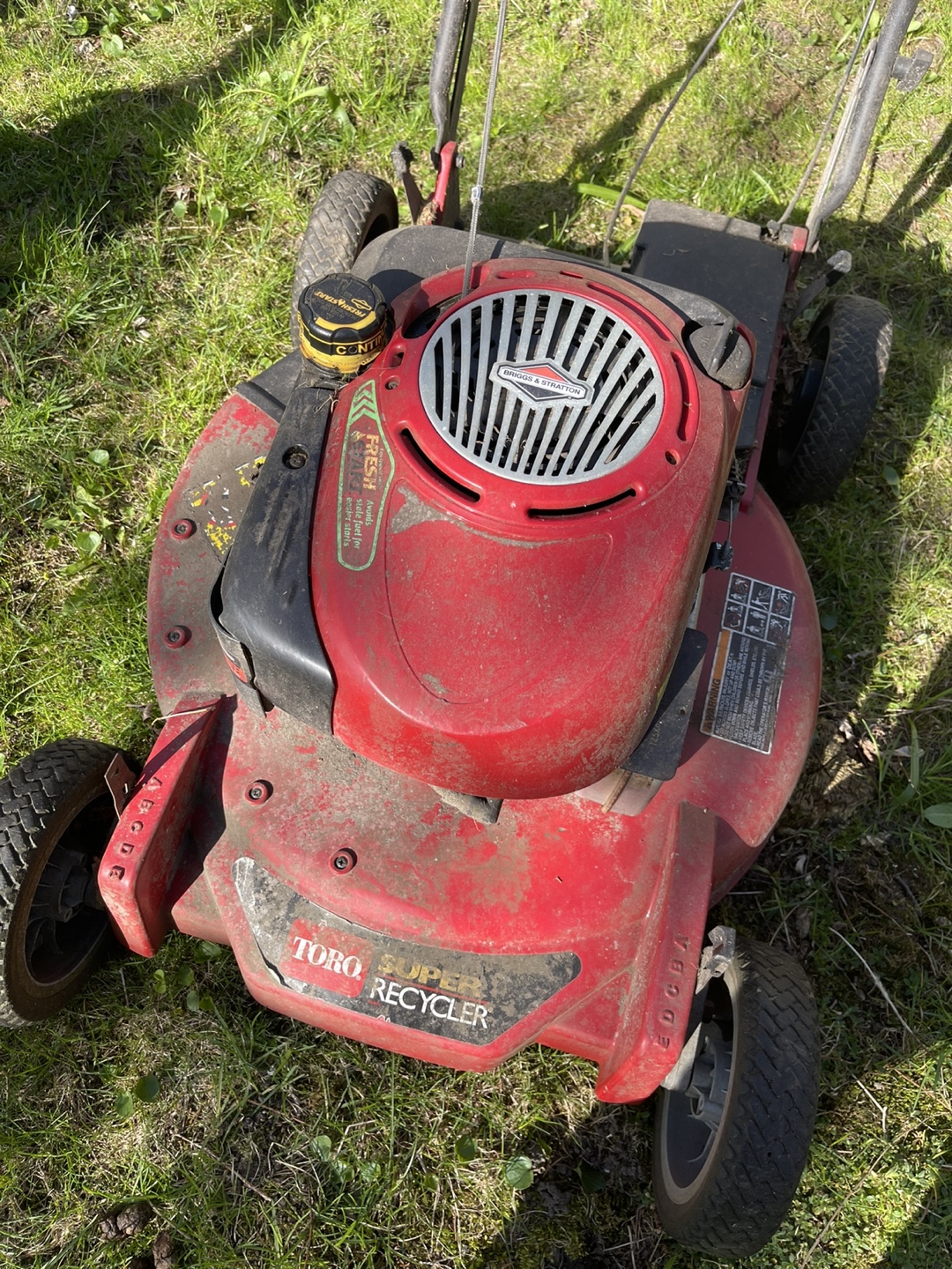 Toro Super Recycler Personal Pace Lawn Mower - photo 2