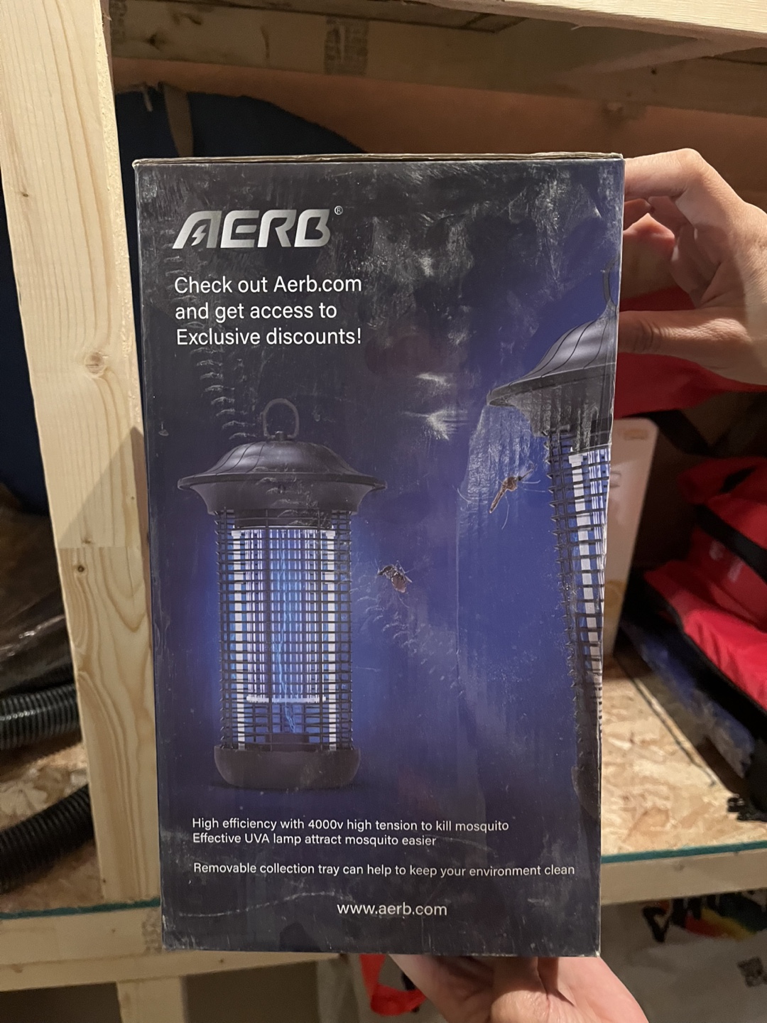 AERB Bug Zapper - 4000V High Tension Mosquito Killer - photo 2