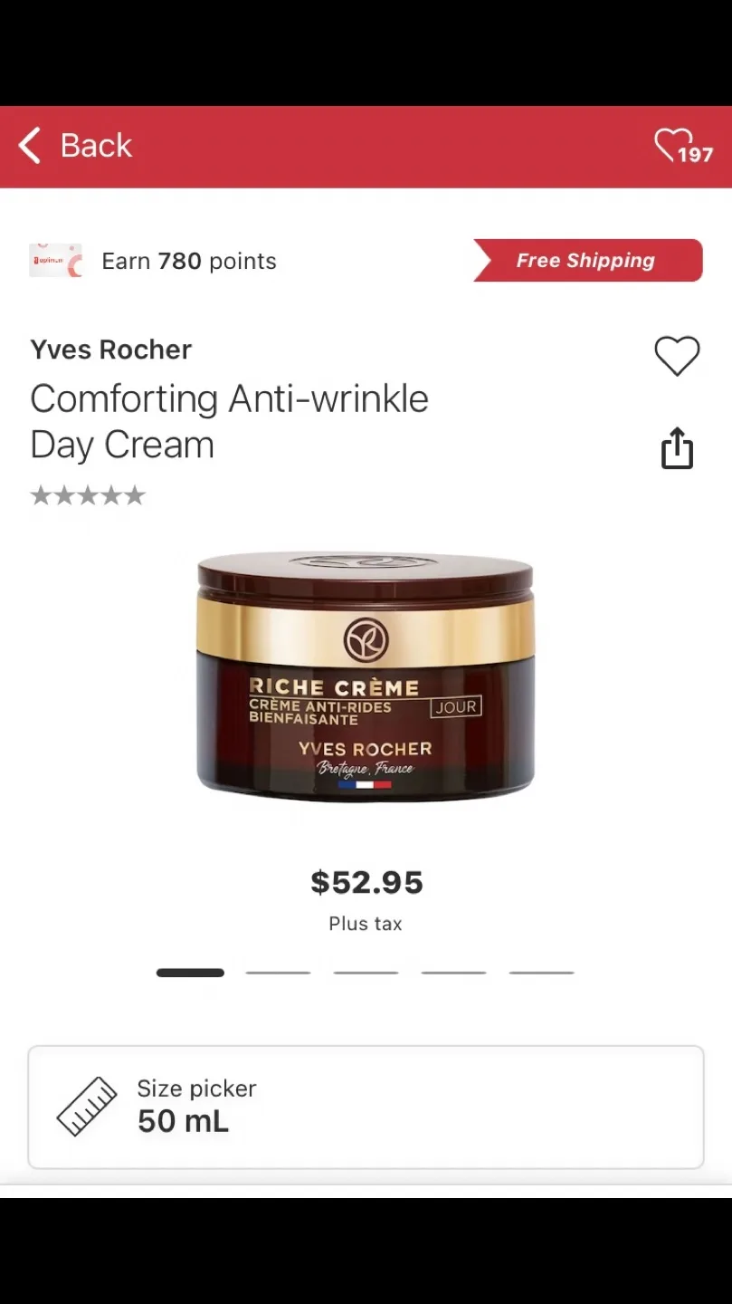 Yves Rocher Riche Crème Comforting Anti-Wrinkle Day Cream 🧴🇫🇷🌹 image indicator(6)