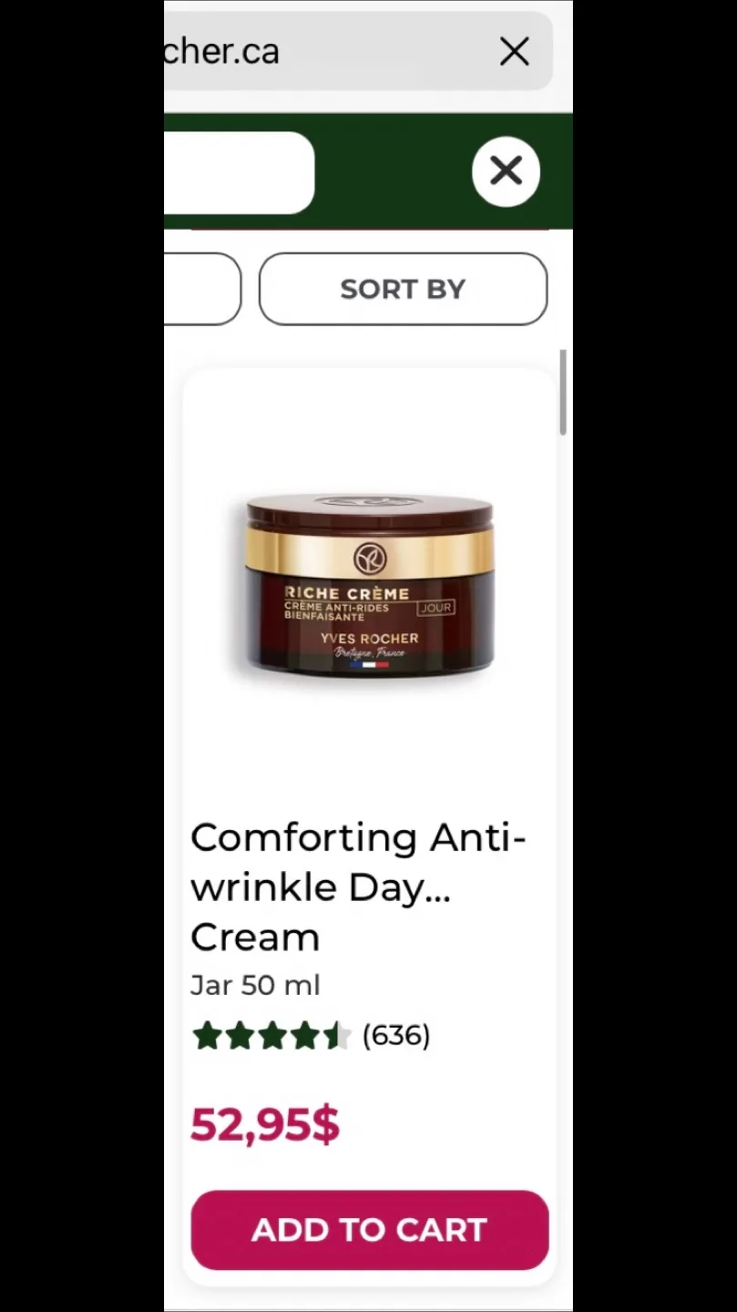 Yves Rocher Riche Crème Comforting Anti-Wrinkle Day Cream 🧴🇫🇷🌹 image indicator(5)