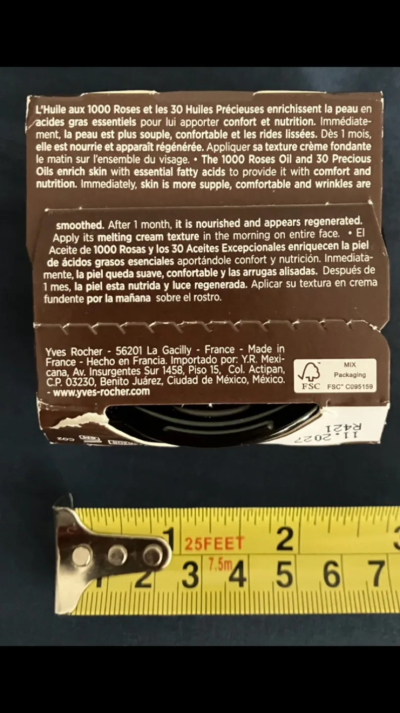 Yves Rocher Riche Crème Comforting Anti-Wrinkle Day Cream 🧴🇫🇷🌹 image indicator(3)