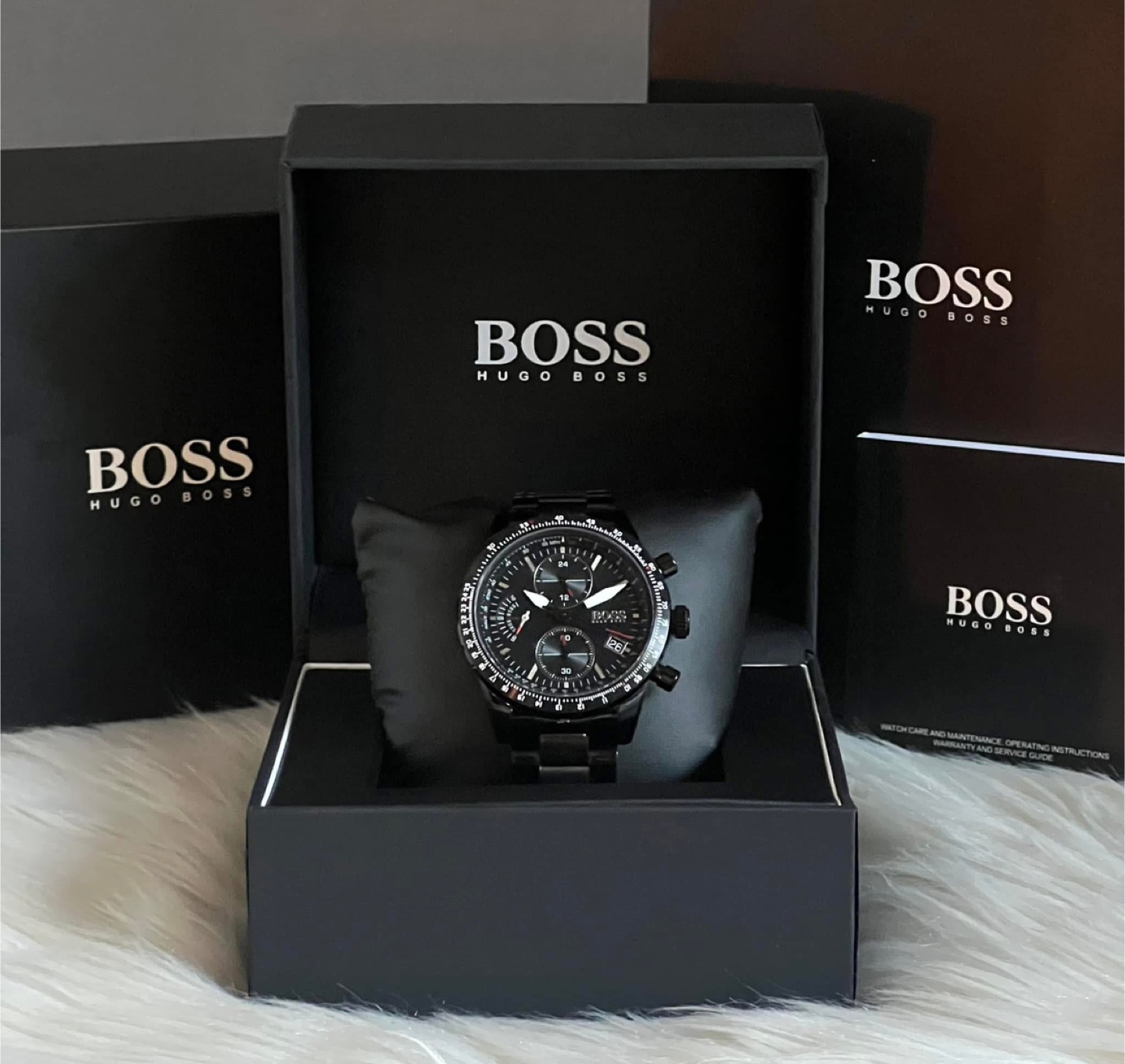 Hugo Boss Men’s Pilot Edition Chrono Quartz Watch - photo 3