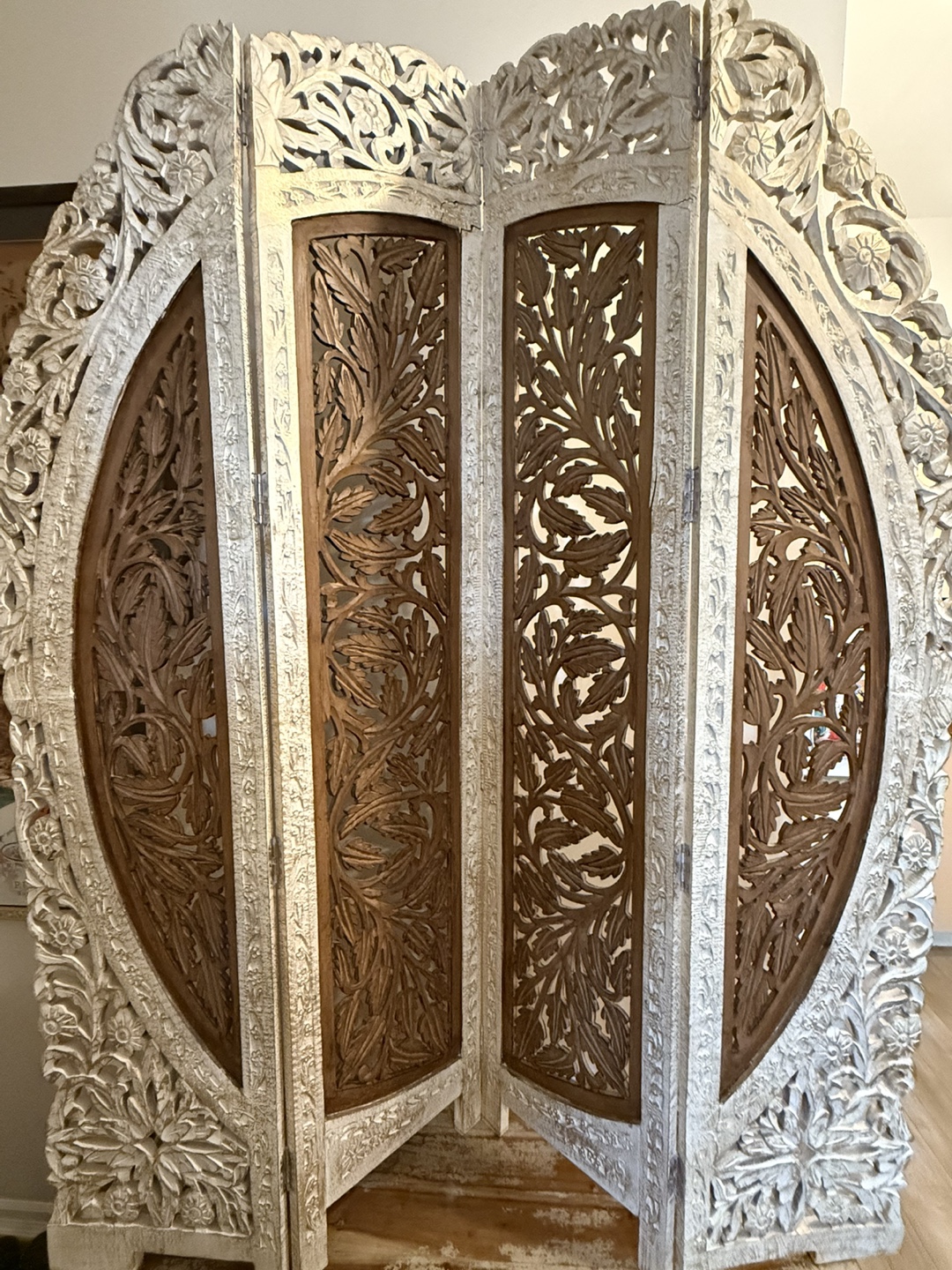 French Country Solid Wood Divider