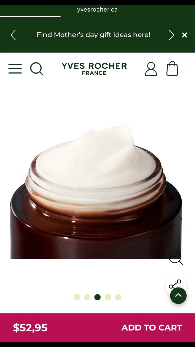 Yves Rocher Riche Crème Comforting Anti-Wrinkle Day Cream 🧴🇫🇷🌹 image indicator(7)