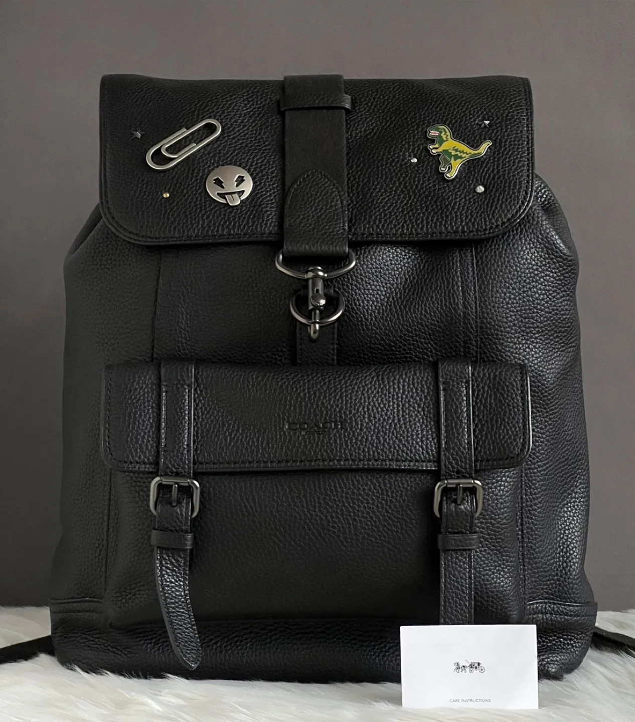 Brand new Coach Bleecker Backpack with Charms thumbnail