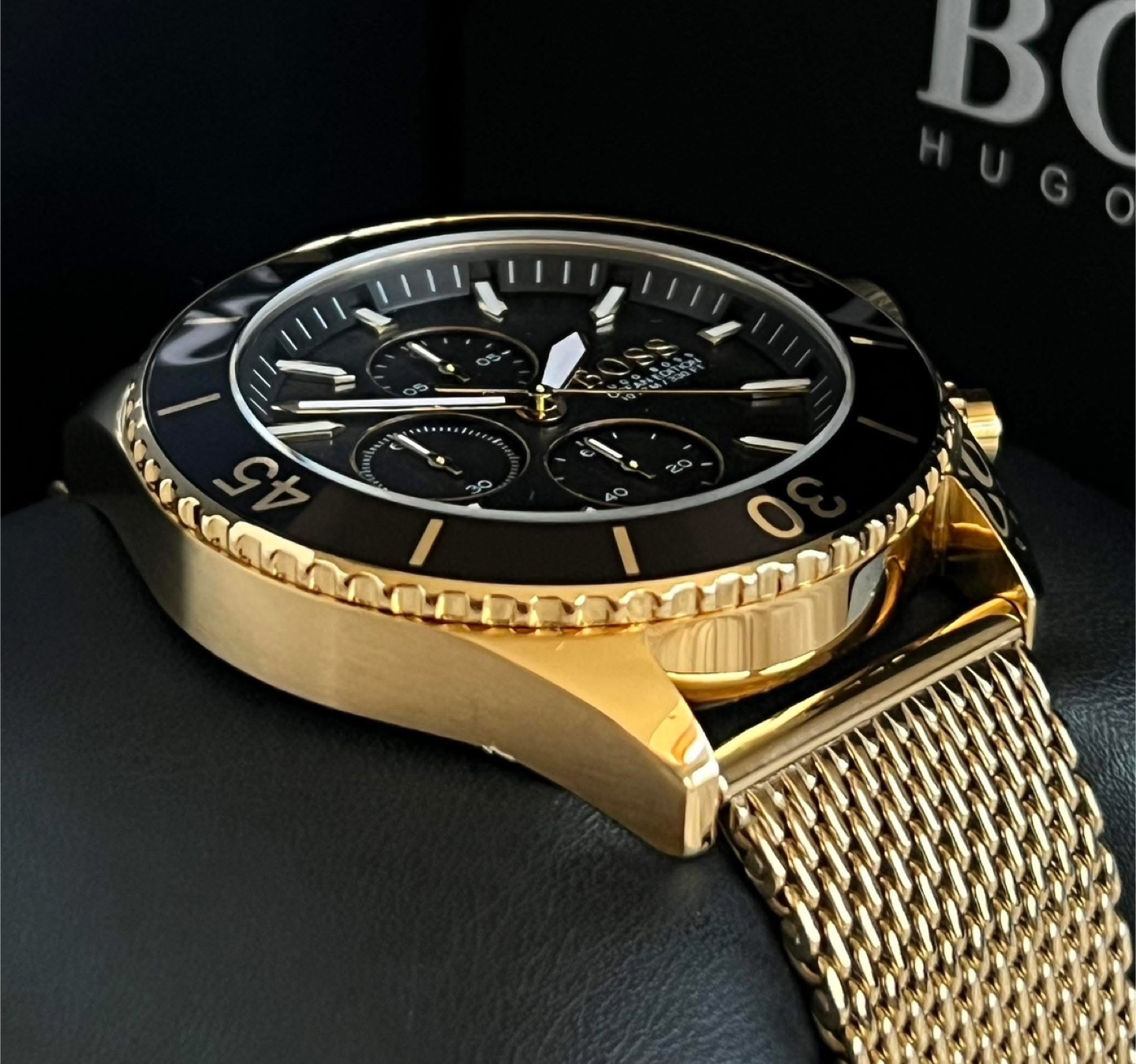 Hugo Boss Men’s Ocean Gold Steel Watch - photo 5