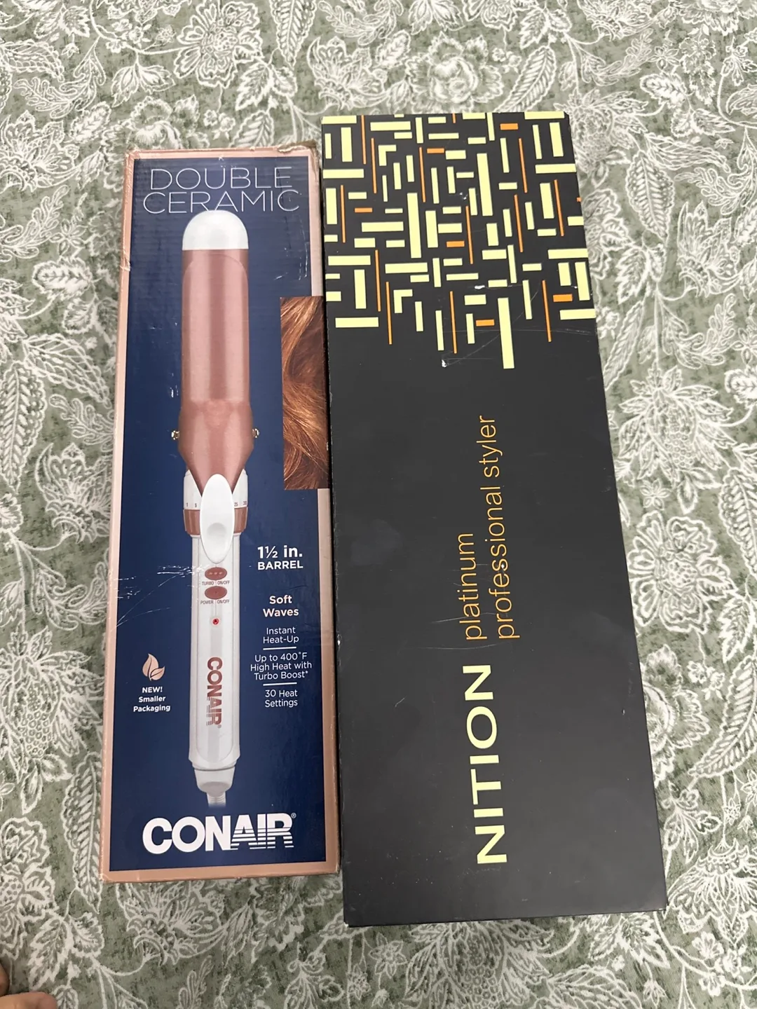 Conair Curling Wand and Noltin Hair Straightener