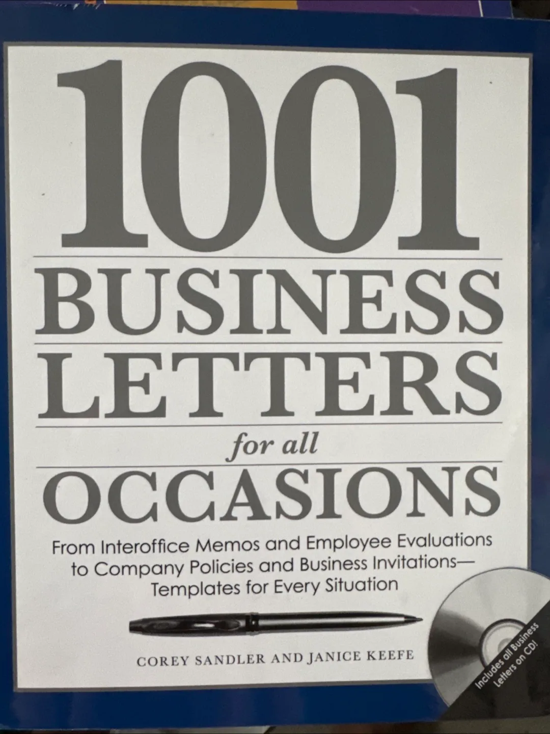 1001 Business Letters for All Occasions Book and CD thumbnail