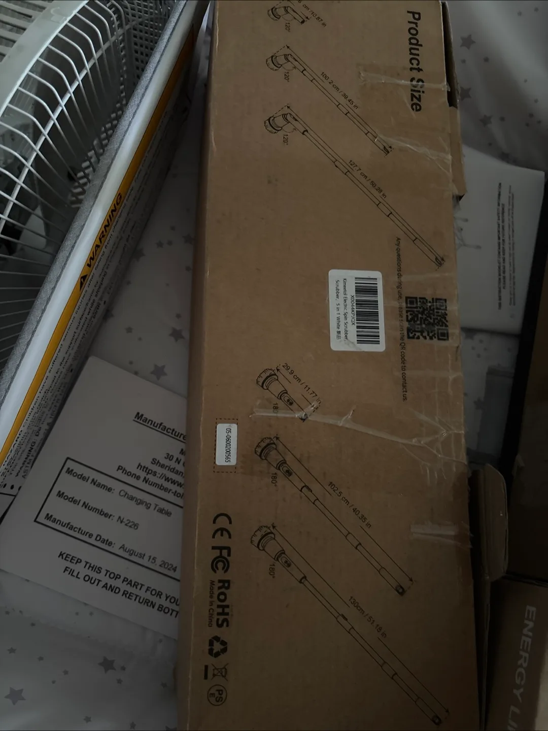 KINEETOL Electric Spin Scrubber with Attachments image indicator(3)