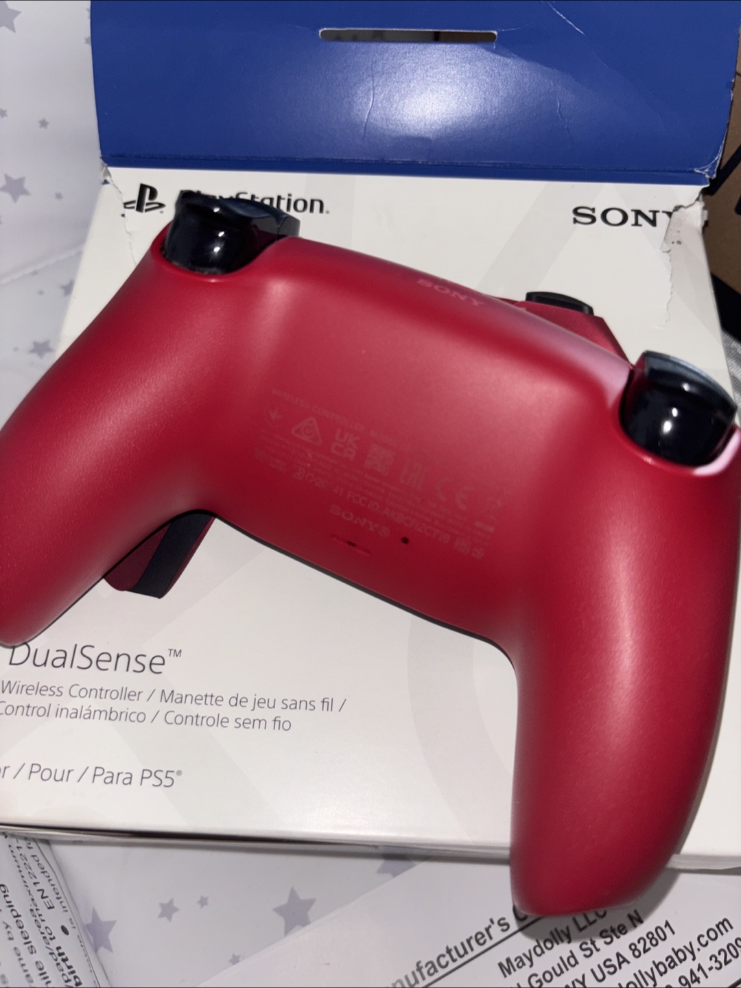 Brand New PlayStation 5 DualSense Wireless Controller - Red - photo 3