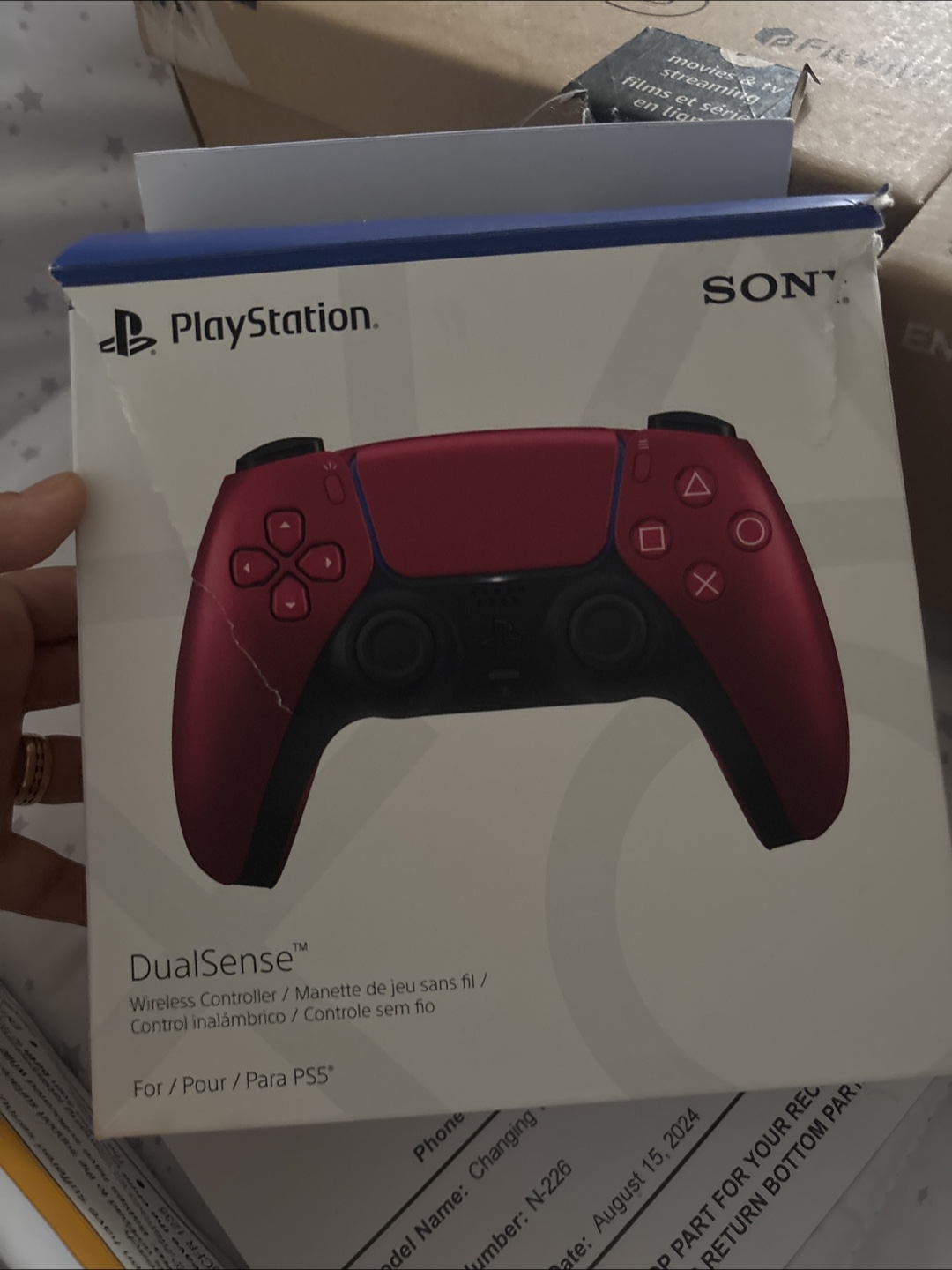 Brand New PlayStation 5 DualSense Wireless Controller - Red