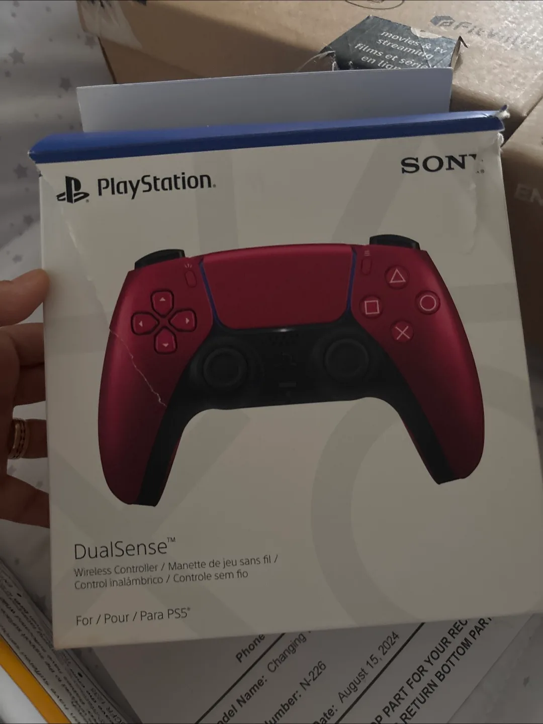 Brand New PlayStation 5 DualSense Wireless Controller - Red thumbnail