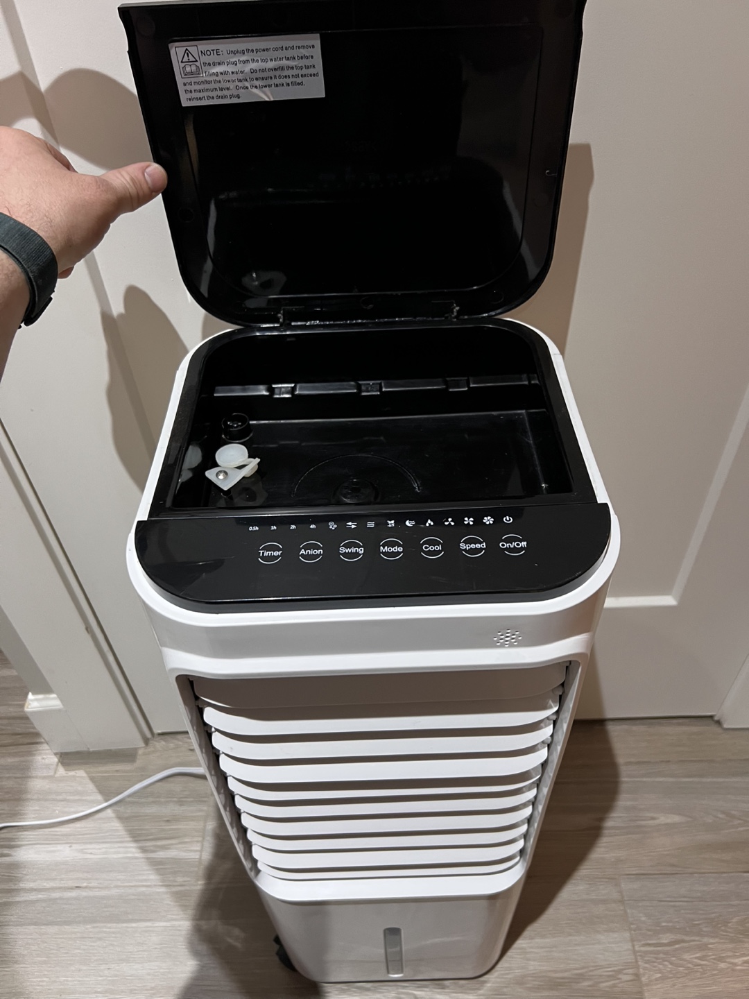 Costway Evaporative Portable Air Cooler Fan & Humidifier - photo 3