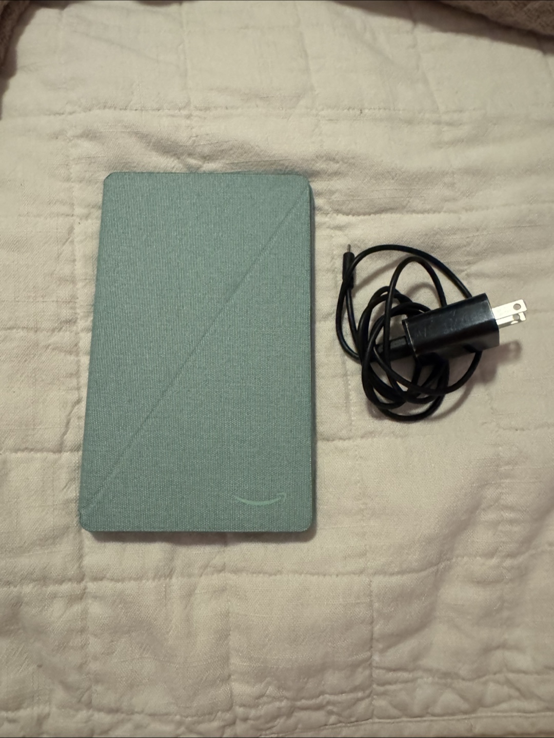 Amazon Kindle Tablet with Case and Charger