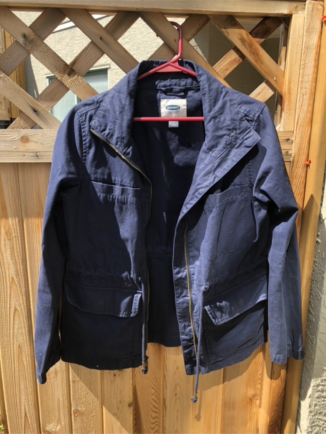 Old Navy Navy Blue Utility Jacket 🧡 - photo 2